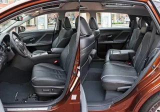 Weaving between classes in the Toyota Venza crossover