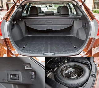 Weaving between classes in the Toyota Venza crossover