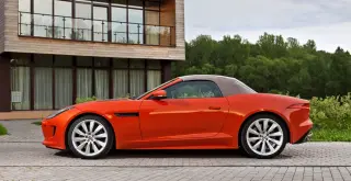We revel in the voice of the 500-horsepower Jaguar F-type V8S roadster