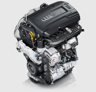 Chasing the Audi S3 sedan in a two-door Audi A3 Cabriolet