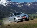 Exploring the luggage compartment of the Skoda Octavia Combi station wagon