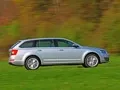Exploring the luggage compartment of the Skoda Octavia Combi station wagon
