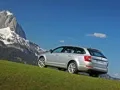 Exploring the luggage compartment of the Skoda Octavia Combi station wagon