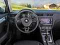 Exploring the luggage compartment of the Skoda Octavia Combi station wagon