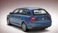 Exploring the luggage compartment of the Skoda Octavia Combi station wagon
