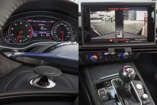 Бьём рекорды скорости за рулём Audi RS7 Sportback