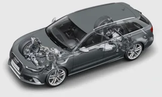 Бьём рекорды скорости за рулём Audi RS7 Sportback