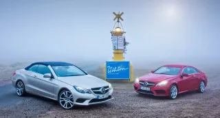 Обганяємо час на купе та кабріолеті Mercedes-Benz E-класу