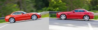 Закриваємо сезон родстерами BMW Z4 та Mercedes SLK