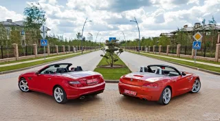 Закриваємо сезон родстерами BMW Z4 та Mercedes SLK