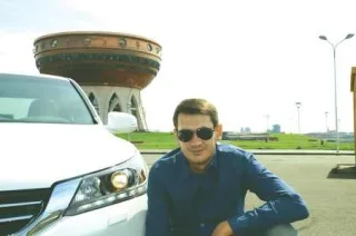 Test Honda Accord in Kazakhstan