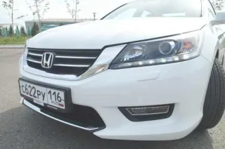 Test Honda Accord in Kazakhstan
