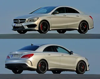 Стріляємо дуплетом Mercedes-Benz A 45 AMG і CLA 45 AMG