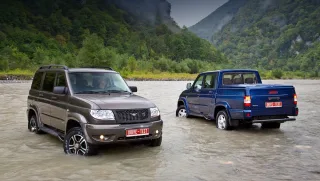Дивимось оновленому позашляховику UAZ Patriot нижче пояса