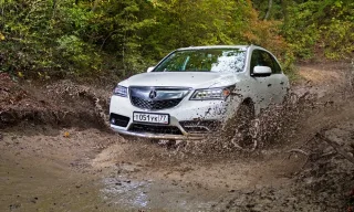 We participate in the tuning of the "white" Acura MDX crossover