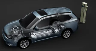 Готуємося до пришестя гібрида Mitsubishi Outlander PHEV