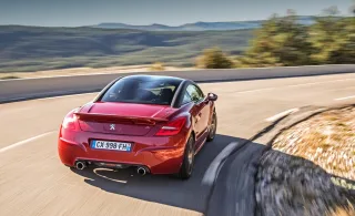 We break records behind the wheel of the powerful Peugeot RCZ R coupe