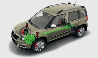 Зустрічаємо кросовер Skoda Yeti з новим обличчям