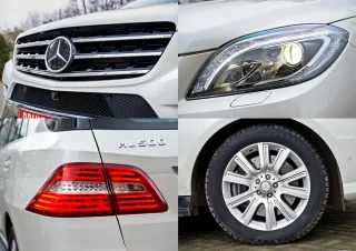 Лишаємо Mercedes ML задоволення зжерти Range Rover Sport