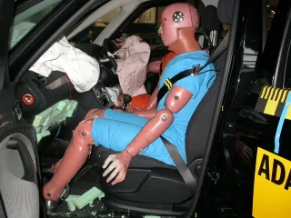 Frontal impact driver