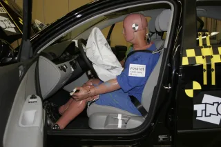 Frontal impact driver