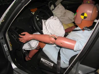 Frontal impact driver
