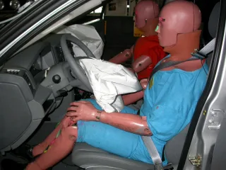 Frontal impact driver