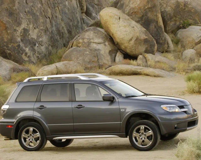 Mitsubishi Outlander 2003 (Мицубиси Аутлендер) кроссовер — 13