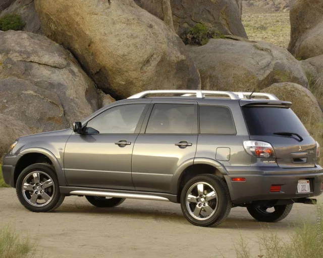 Mitsubishi Outlander 2003 (Мицубиси Аутлендер) кроссовер — 22