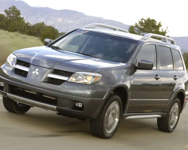 Mitsubishi Outlander 2003 (Мицубиси Аутлендер) кроссовер — 15