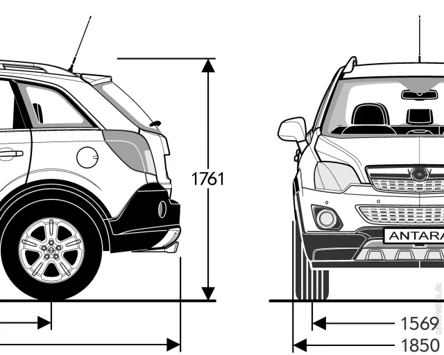 Opel Antara 2.4 MT Base — 13