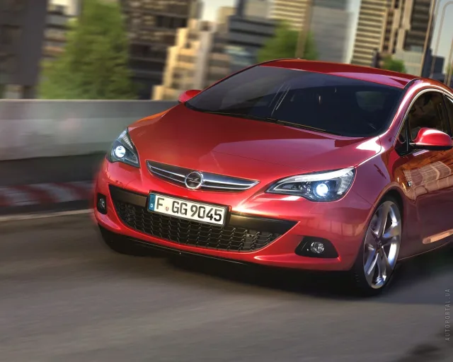 Opel Astra J GTC хетчбек — 16