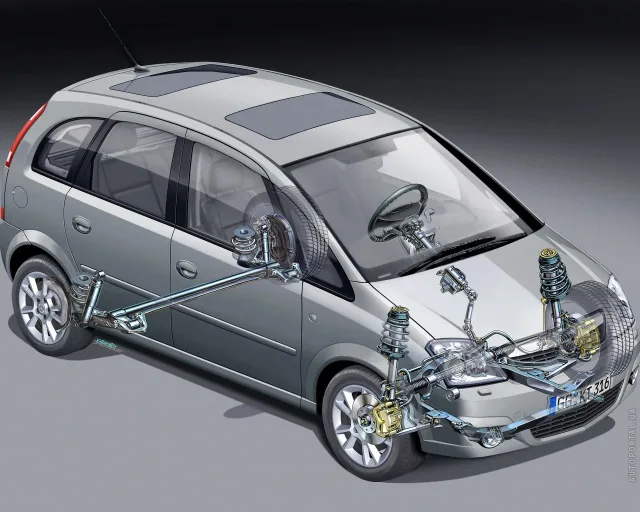 Opel Meriva 2002 microvan — 22