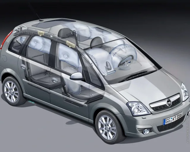 Opel Meriva 2002 microvan — 24