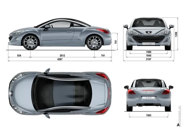 Peugeot RCZ (Пежо РСЗ) купе — 11