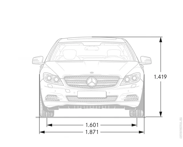 Mercedes-Benz CL-Class 2011 купе — 22