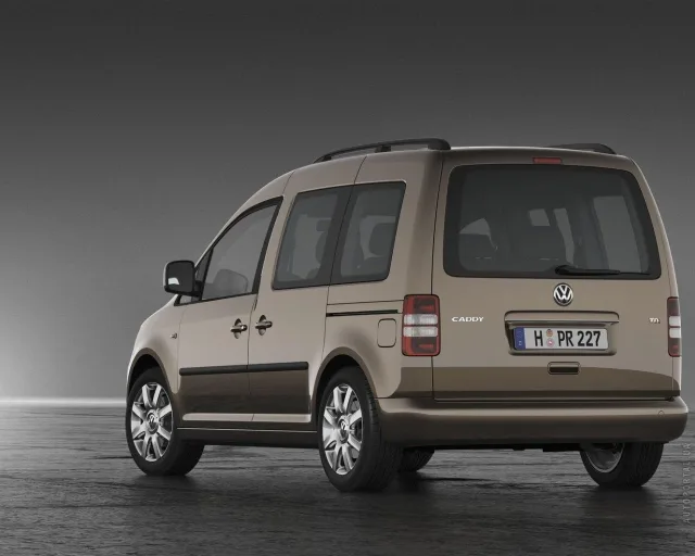Volkswagen Caddy 2010 (Фольксваген Кадди) микровэн — 7