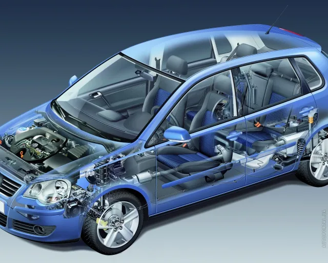 Volkswagen Polo 9N (Фольксваген Поло) 5-ти дверный хэтчбек — 14