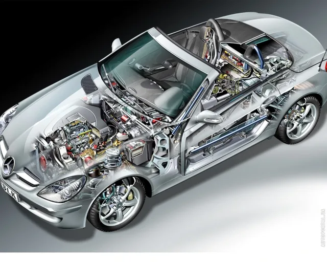 Mercedes-Benz SLK-Class 2004 купе-кабріолет — 9