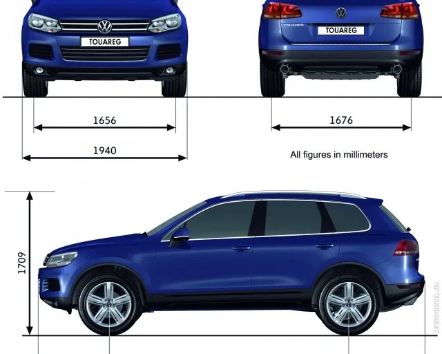Volkswagen Touareg 2010 (Фольксваген Туарег) кроссовер — 17