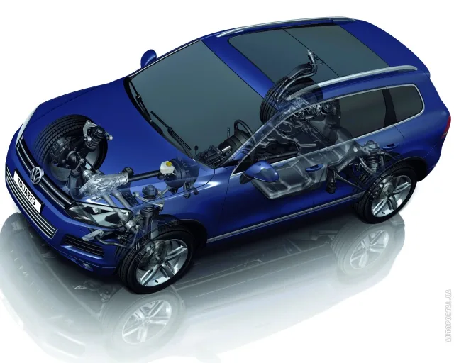 Volkswagen Touareg 2010 (Фольксваген Туарег) кроссовер — 16
