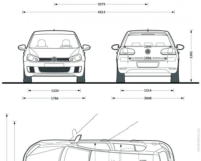 Volkswagen Golf GTI 2009 (Фольксваген Гольф ГТИ) хэтчбек — 10