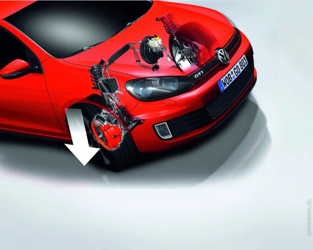 Volkswagen Golf GTI 2009 (Фольксваген Гольф ГТИ) хэтчбек — 8