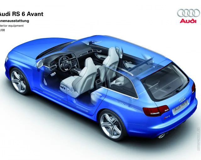 Audi RS6 Avant 2009 універсал — 9
