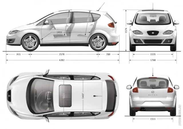 SEAT Altea 2010 мікроавтобус — 17