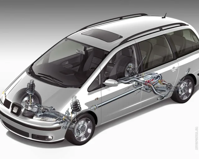 SEAT Alhambra 2000 minivan — 14