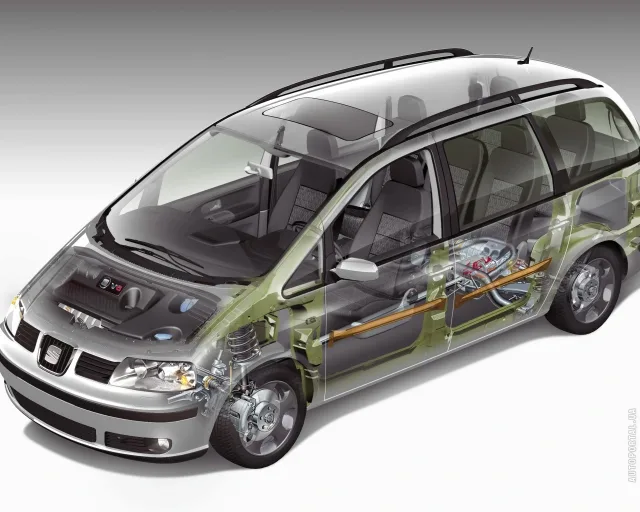 SEAT Alhambra 2000 minivan — 13