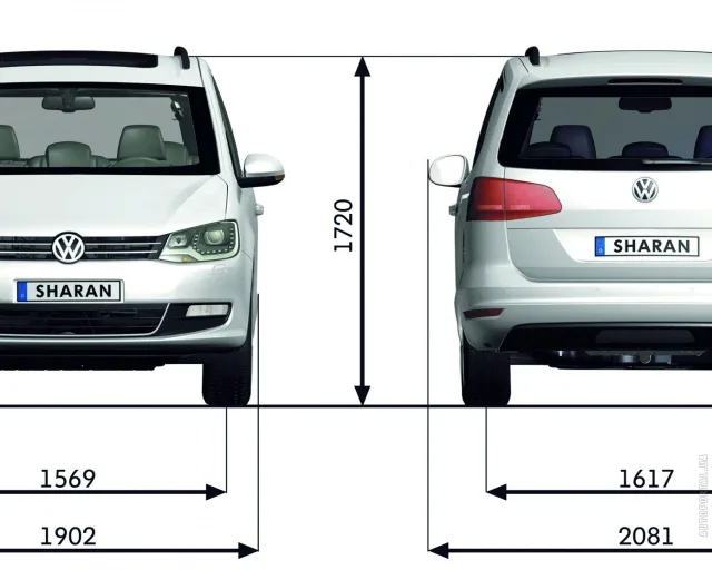 Volkswagen Sharan minivan — 22