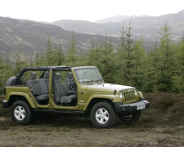 Jeep Wrangler Unlimited 2008 (Джип Вранглер) внедорожник — 19