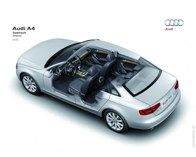 Audi A4 2012 (Ауди А4) седан — 4